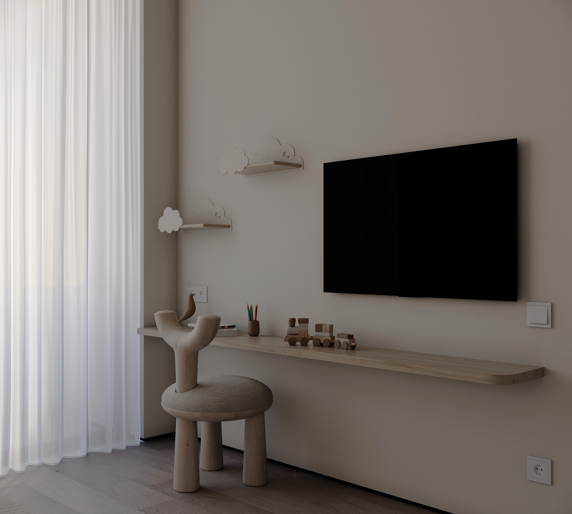 Kids’ Room Interior 儿童房-2