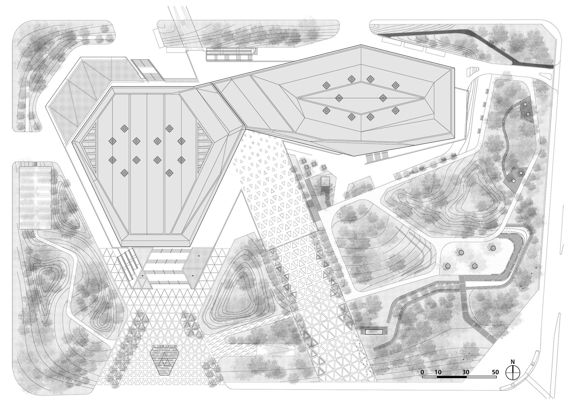 中国太原市滨河体育中心改造扩建丨中国建筑设计研究院-56