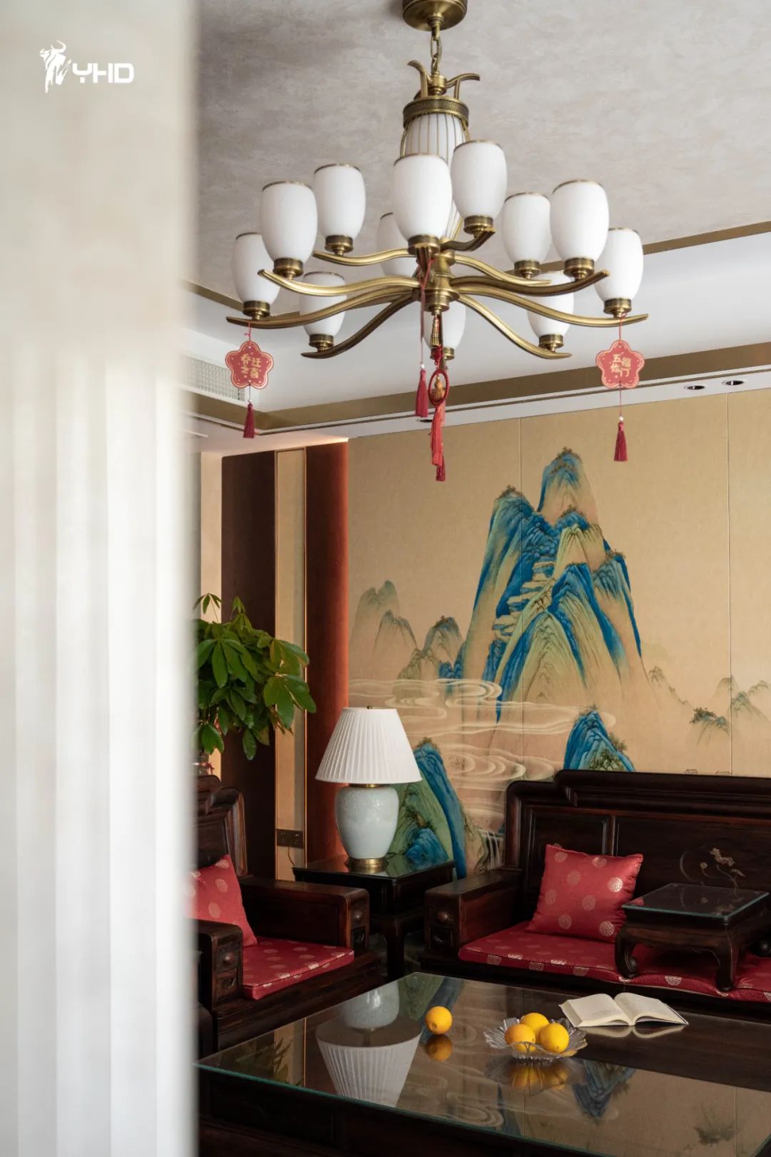 新中式海景大宅丨艺鸿实景-24