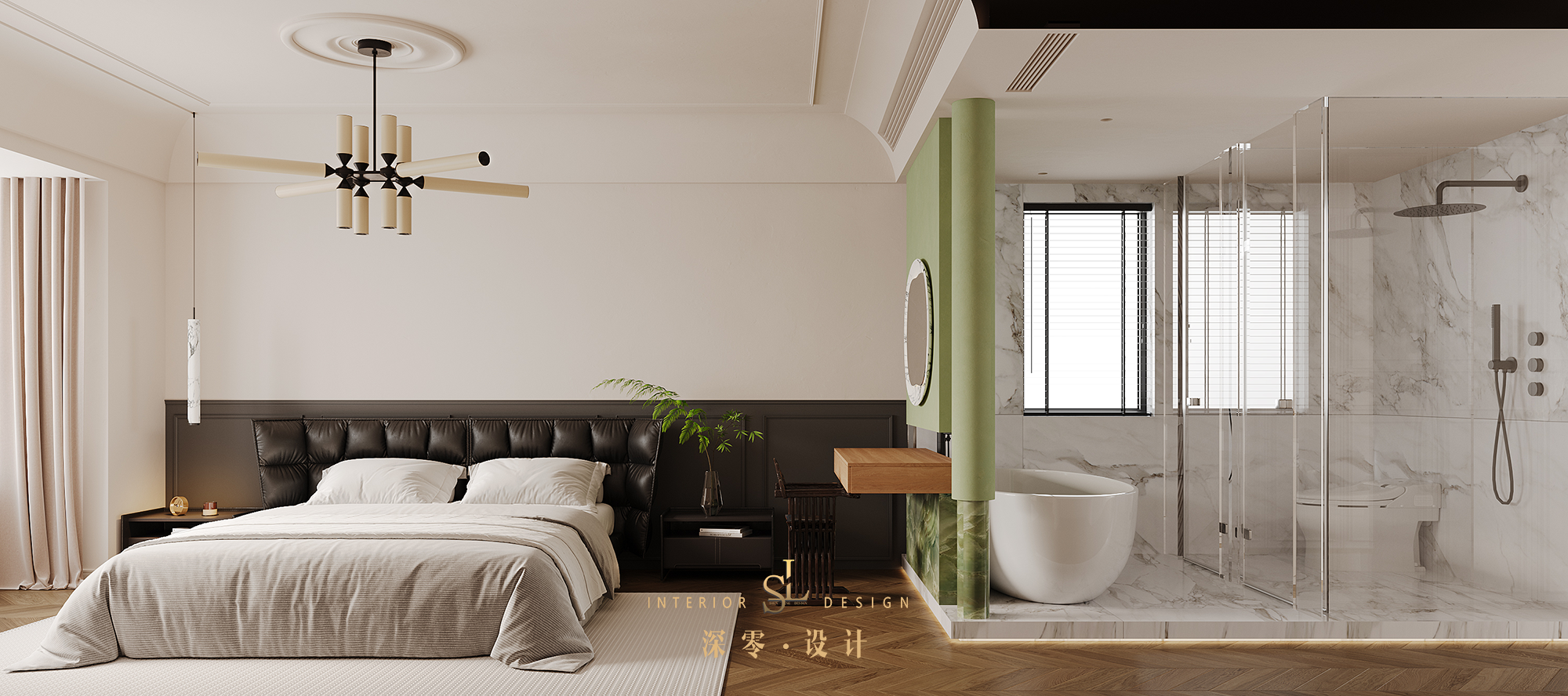 合肥翡翠天际 169㎡法式轻奢改造丨中国合肥-16