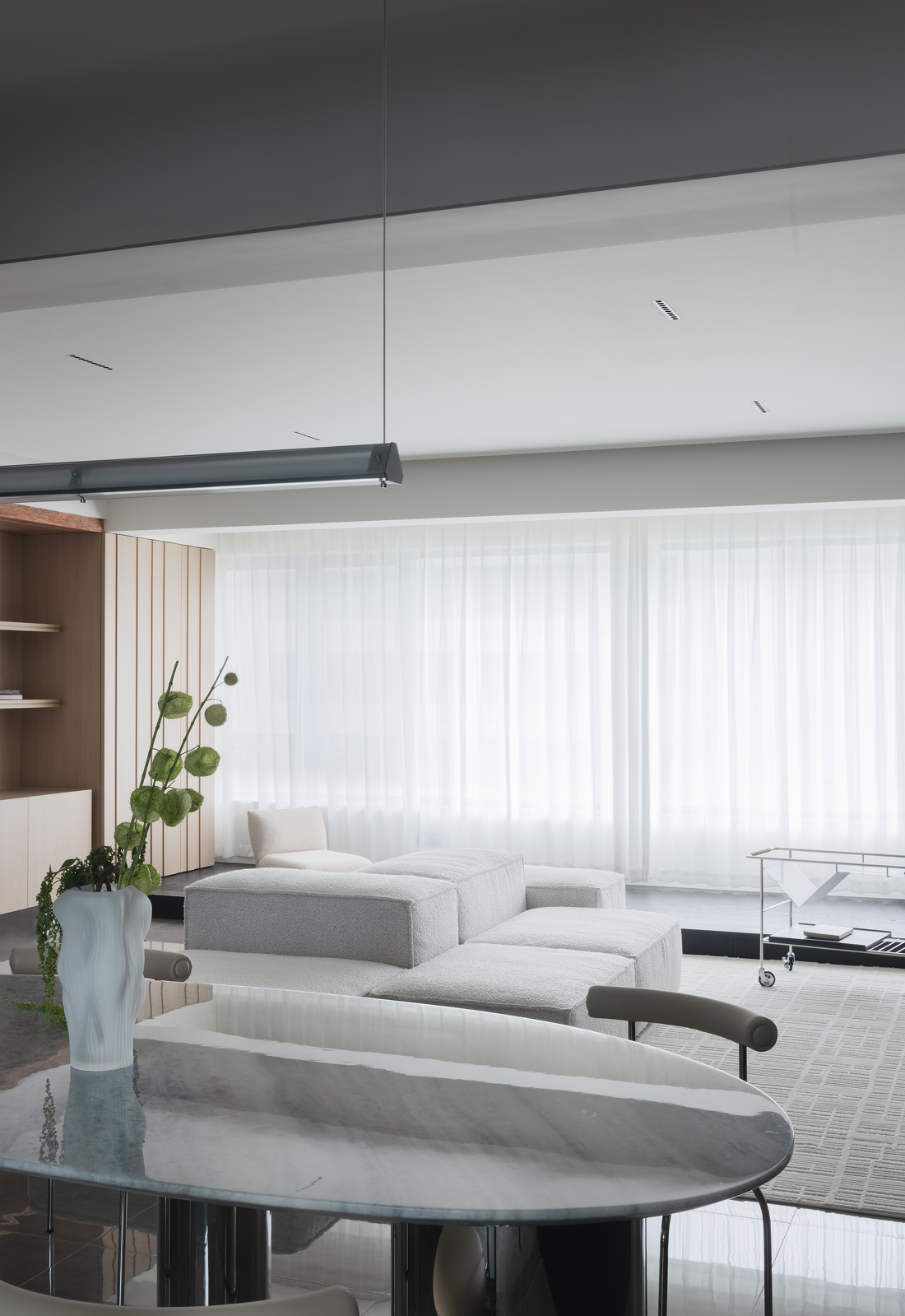 142平精装修改造蓝调新家丨中国北京丨研己设计-14