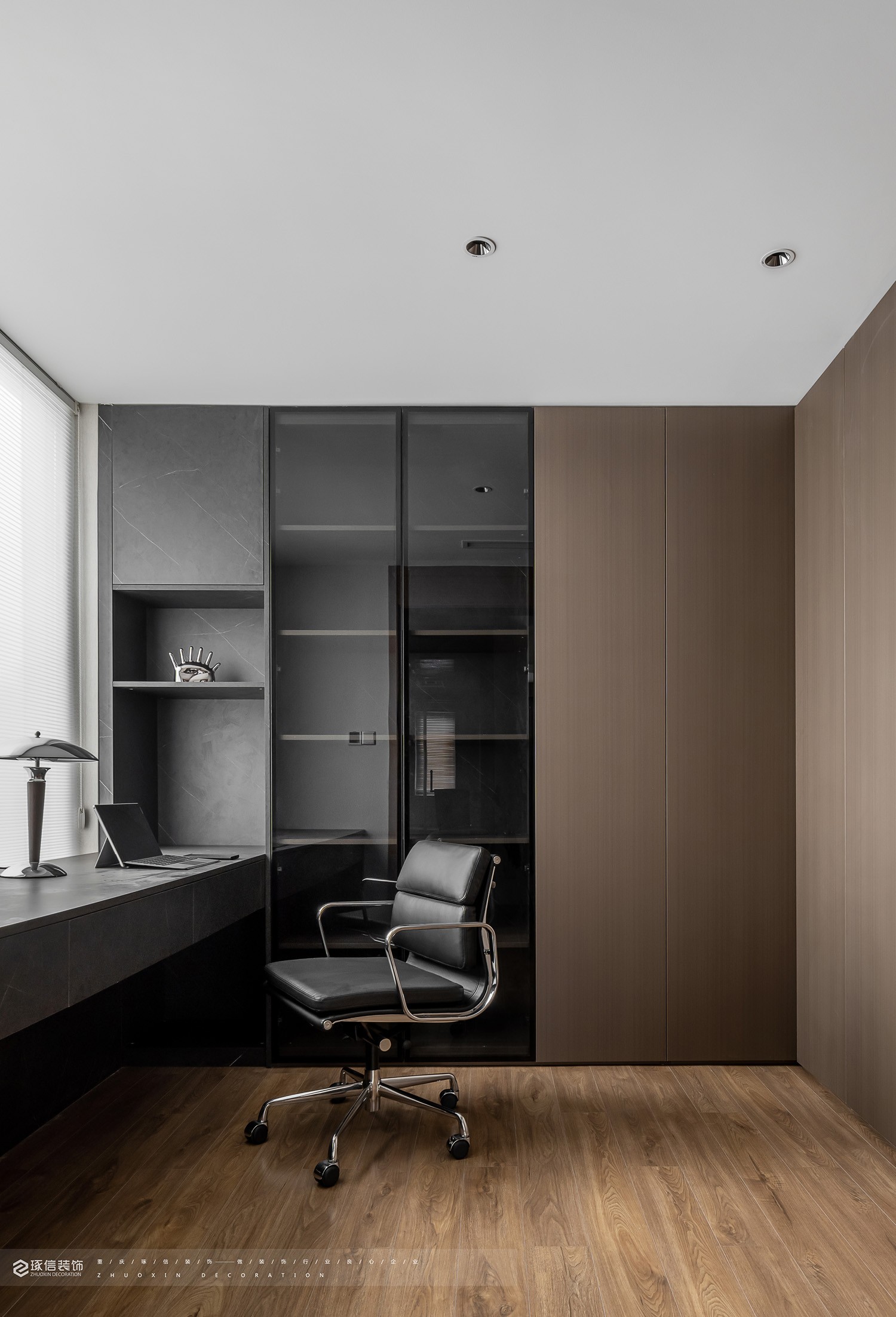 129 平精装房改造现代家丨琢信装饰-15