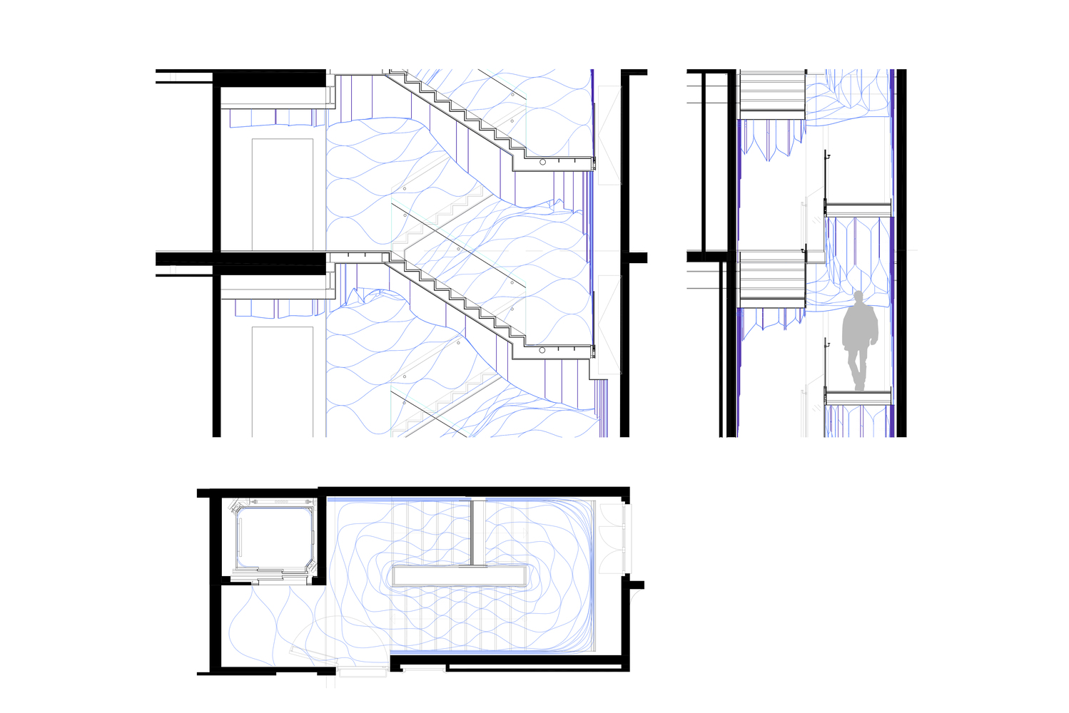 光之舞 · 巴特罗公寓楼梯与中庭设计丨西班牙巴塞罗那丨Kengo Kuma & Associates-41