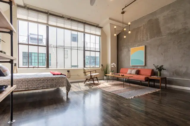 洛杉矶工业风格时尚阁楼设计-2