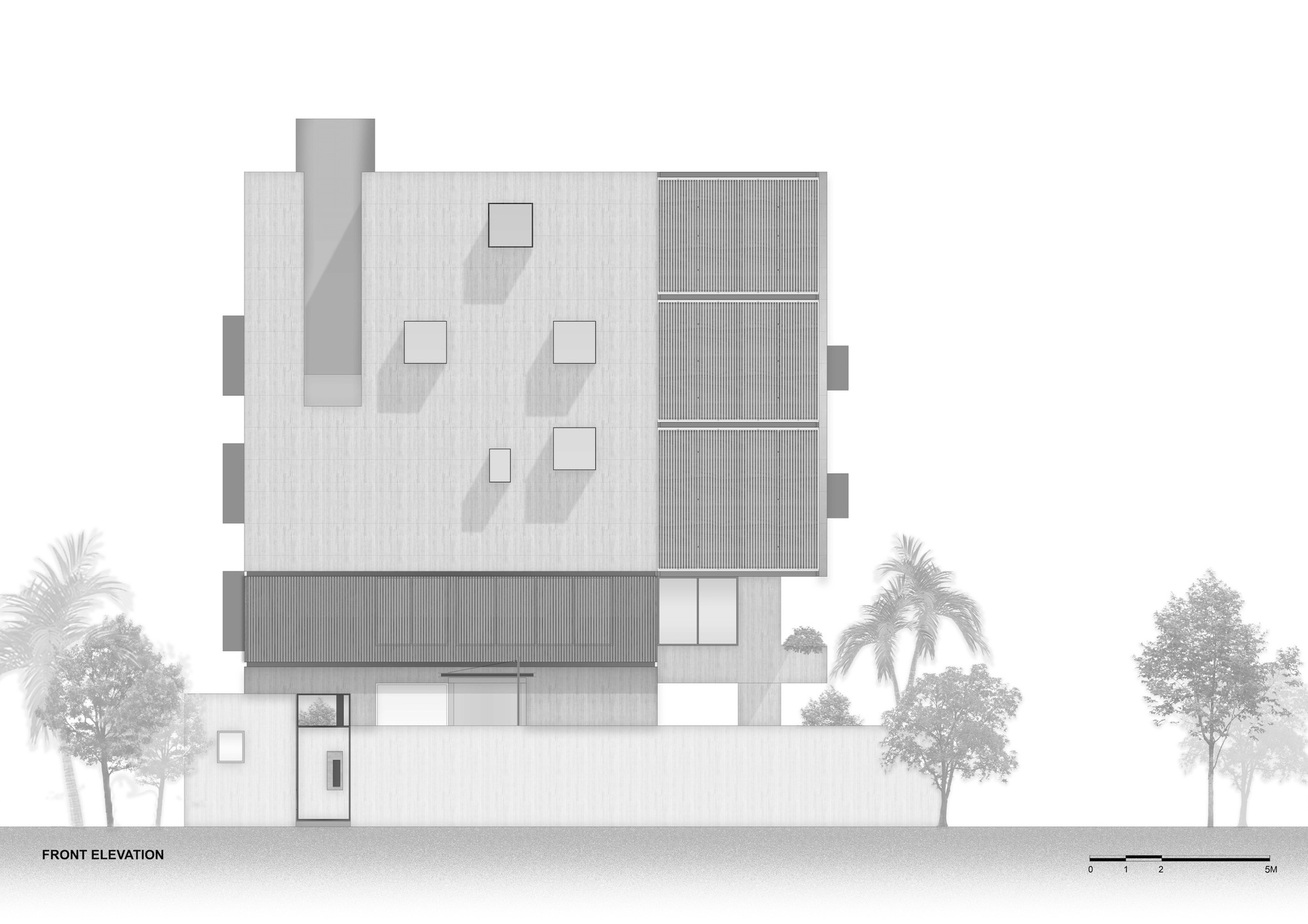 瓦尤之家丨印度丨The Grid Architects-47