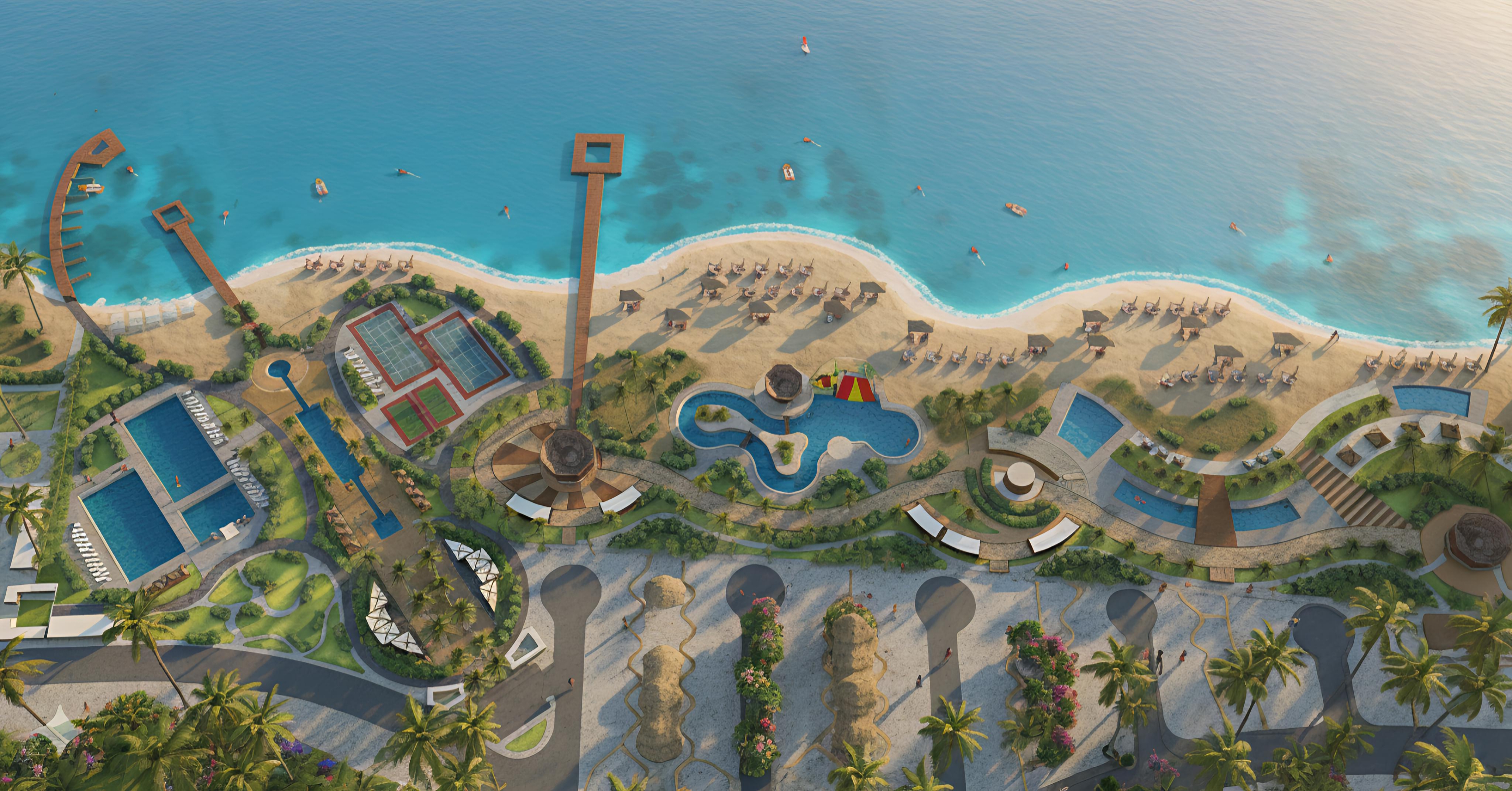 WHITE SAND BEACH DESIGN / AI DESIGN-0