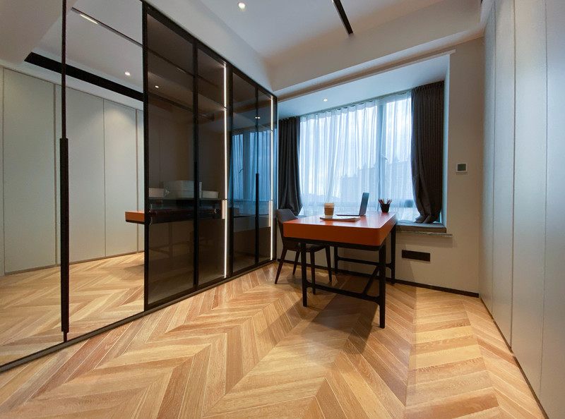 年轻夫妻现代轻奢家居，功能收纳两不误-8