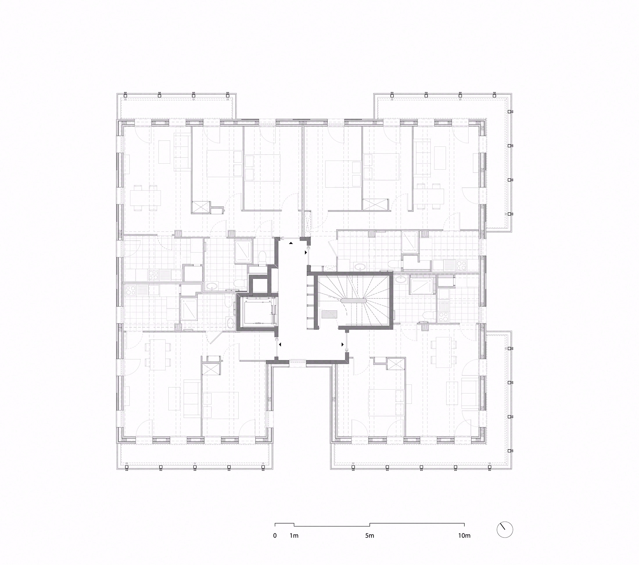运动员村 E2B 地段丨法国丨CoBe Architecture & Paysage-50