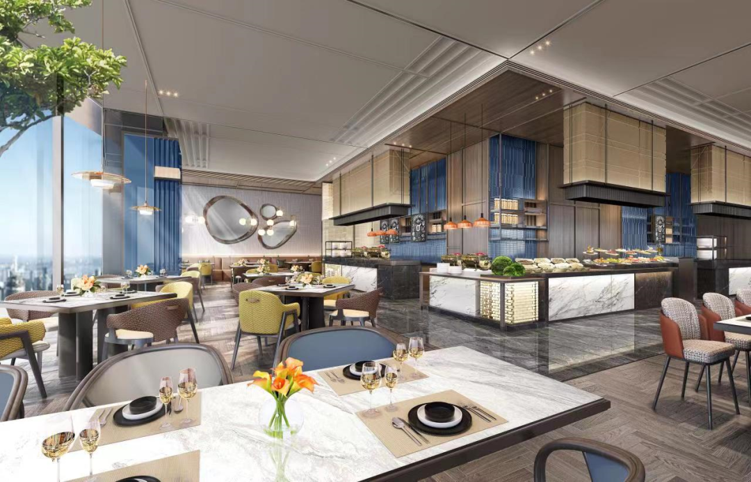 温州城中希尔顿酒店封顶，预计明年6月投入使用-59