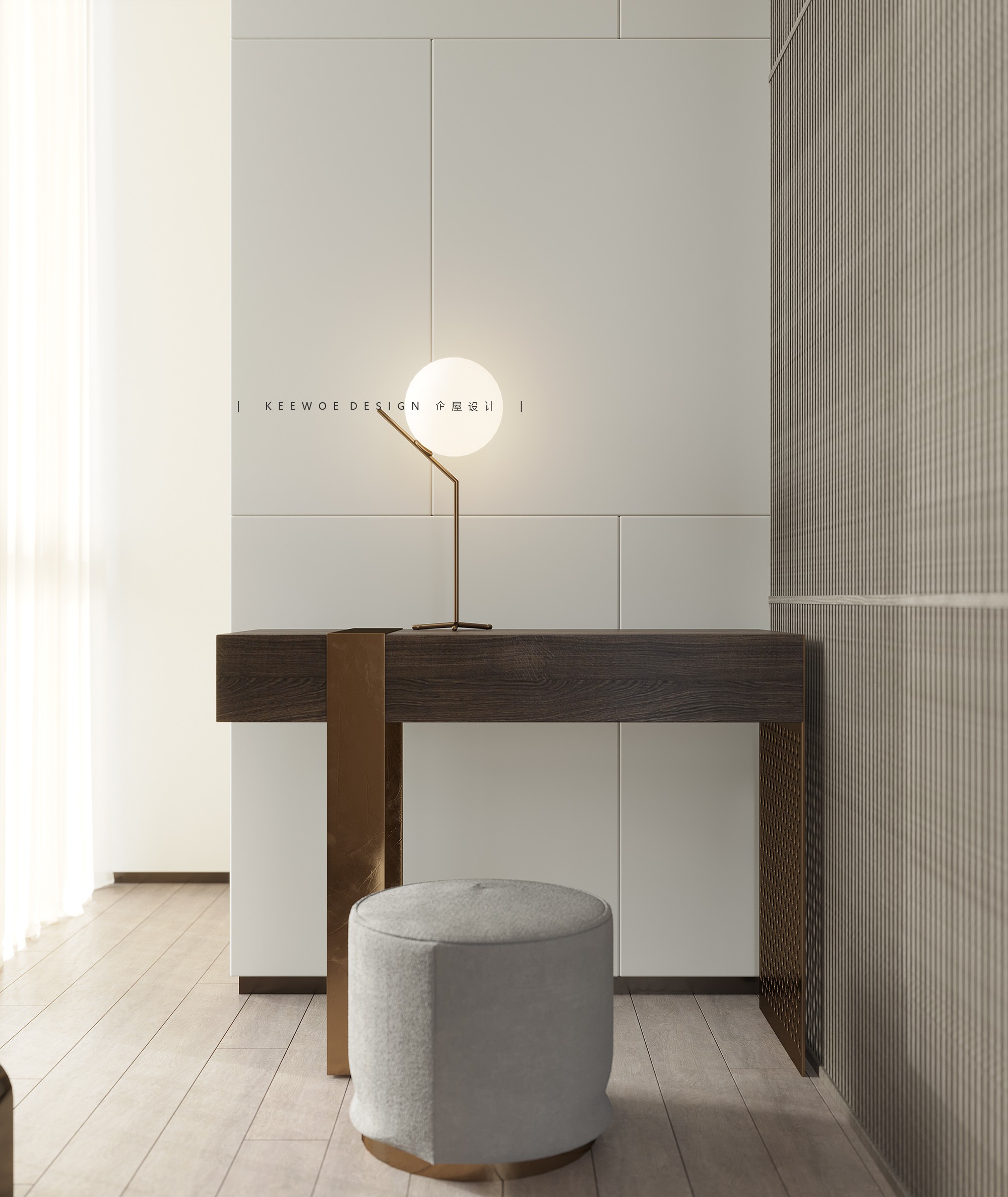 简约舒适，品质生活的平层企屋设计案例-12