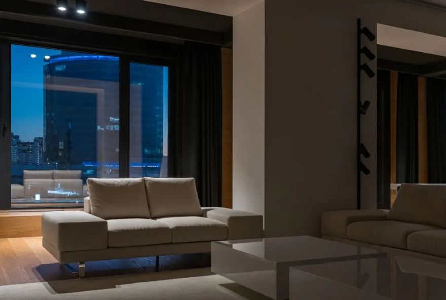 205㎡极简大平层空间设计丨Dmitry Khanin-27