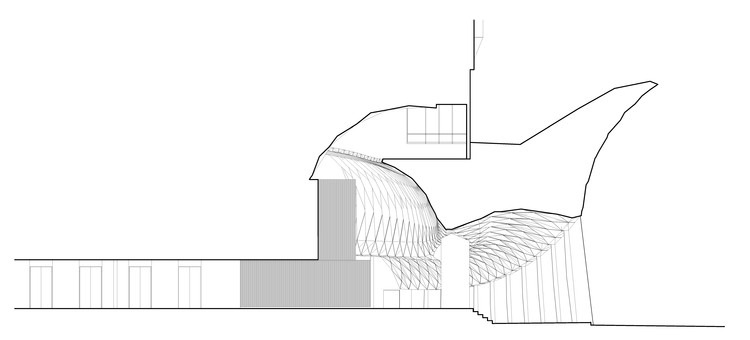 悉尼最繁忙十字路口的折叠铝钻石遮阳篷-21