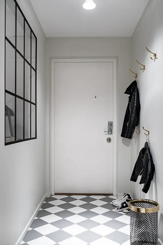 黑白时尚衣橱设计-18