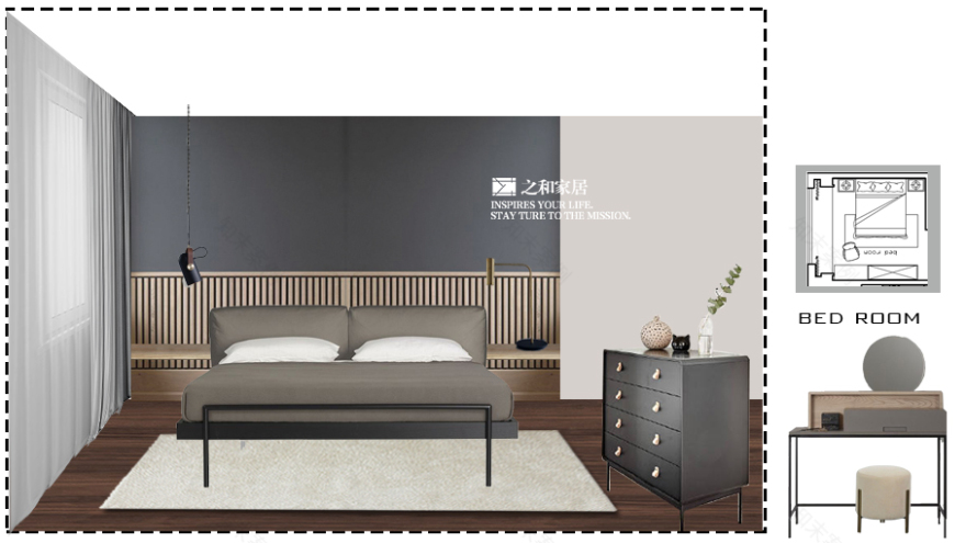 杭州 170m2 混搭风平层住宅设计-64