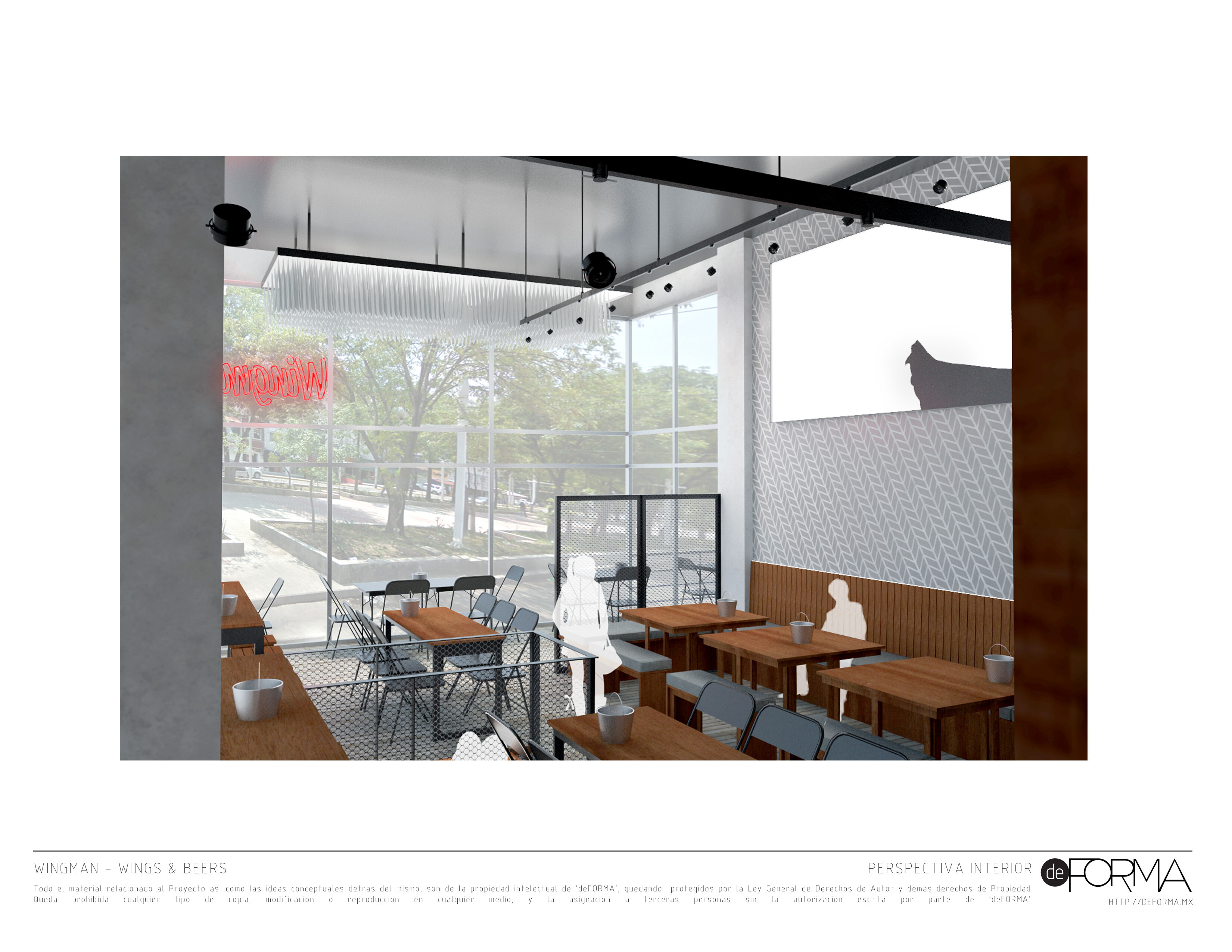 墨西哥体育酒吧设计-12