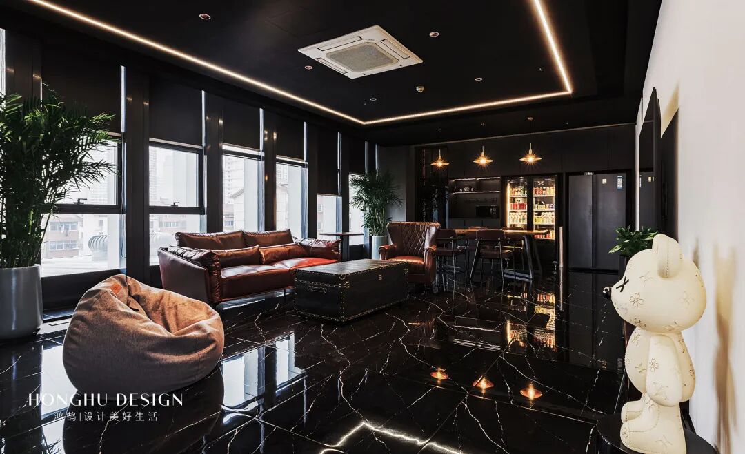 300㎡聚推传媒办公空间-18