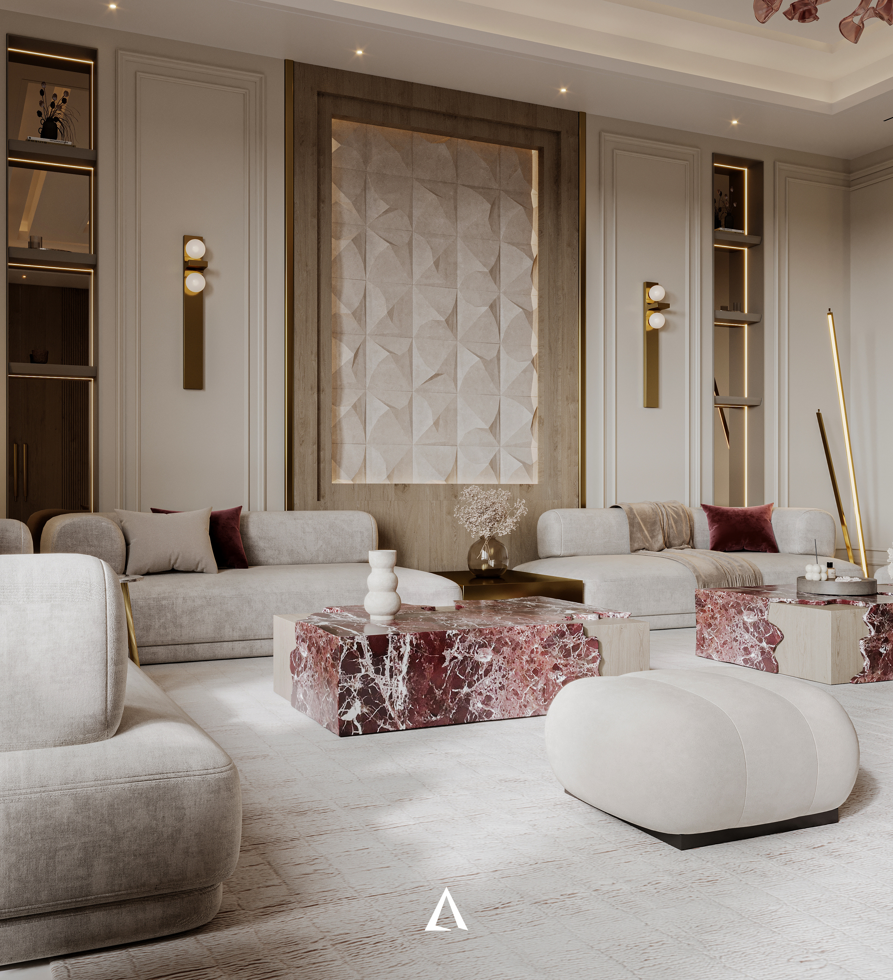 阿联酋的新经典会议厅（注：Majlis常见指阿拉伯国家的传统会议厅、会客厅等，具体需结合语境确定） 丨阿联酋丨Pyraviz-13