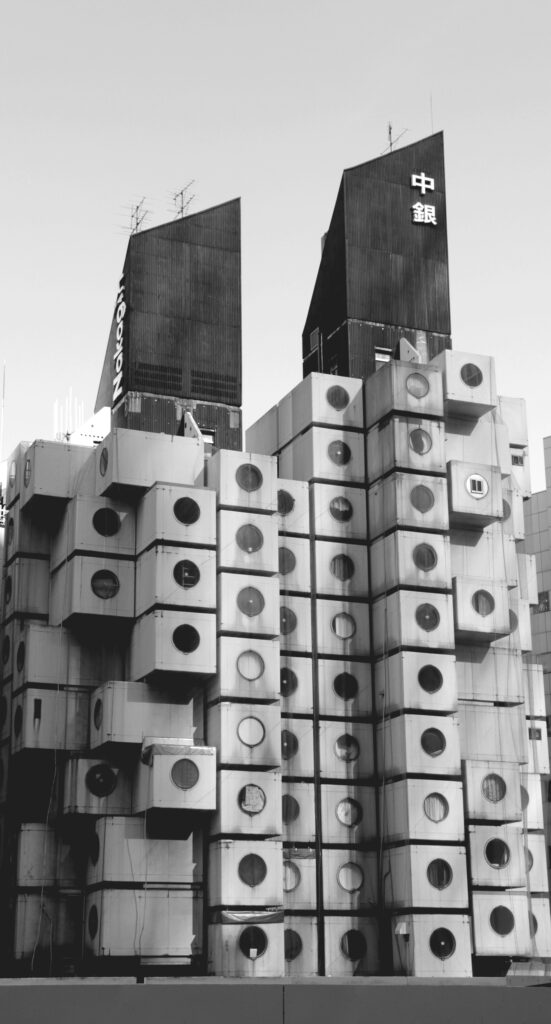 中银舱体大厦（The Nakagin Capsule Tower）丨日本东京丨黑川纪章（Kisho Kurokawa）-57