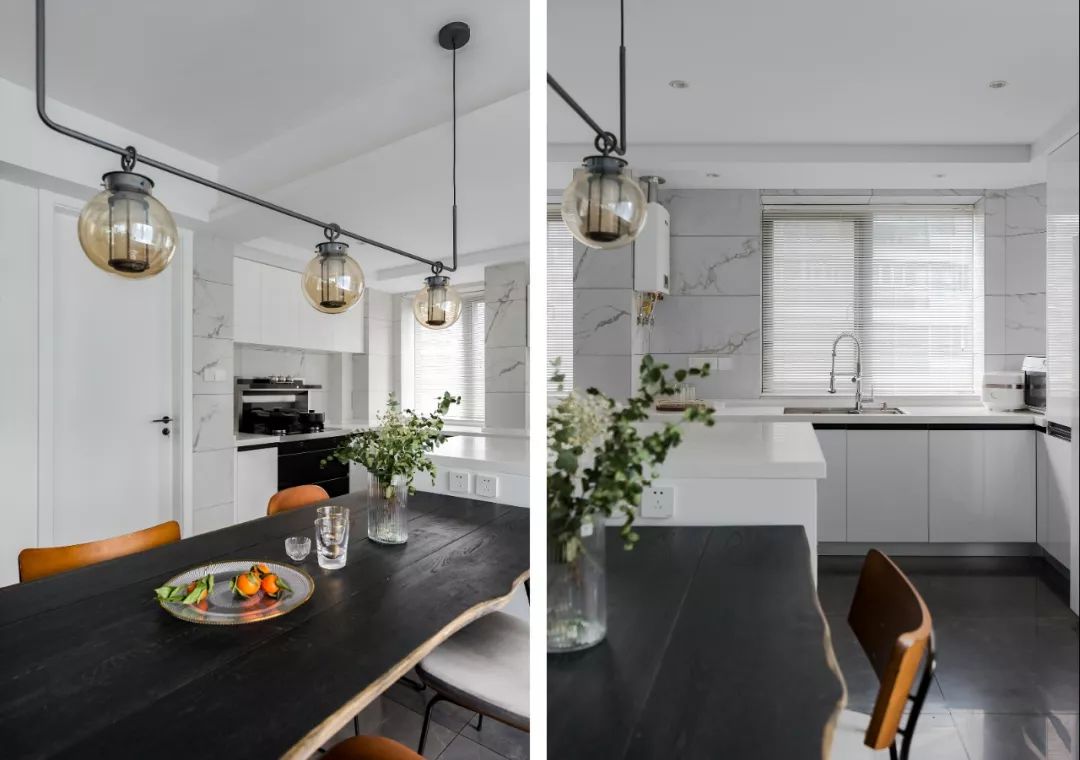 130 平混搭风家居，开放式厨房++ 隐形门的神仙组合-61