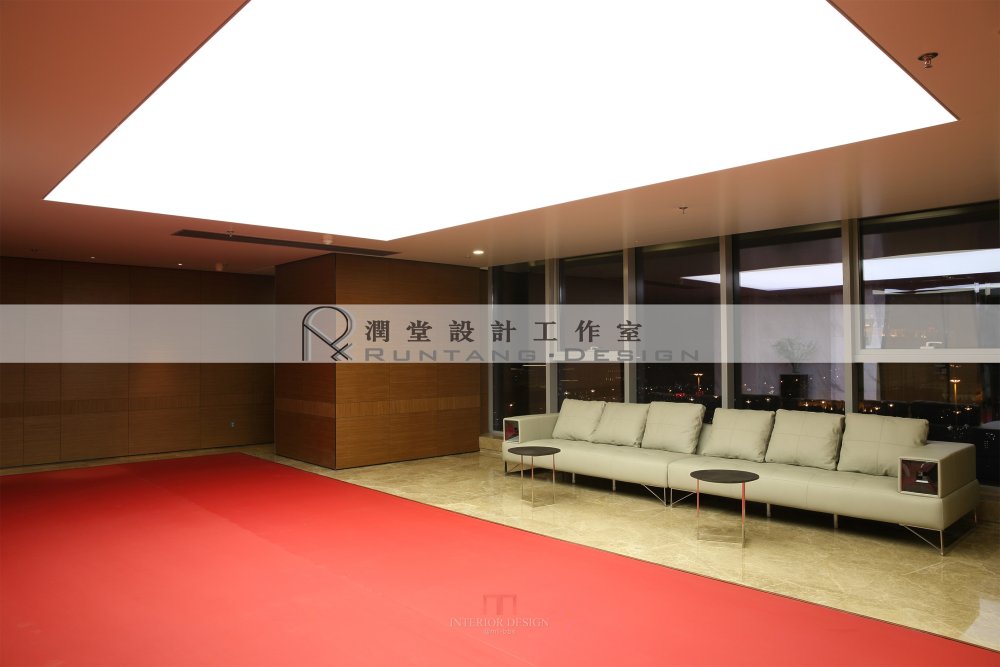 某公司高管办公层设计 | 空间划分与功能融合的典范-44