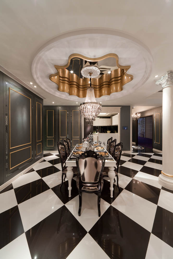 玄武设计_中央公园豪华样板房-24