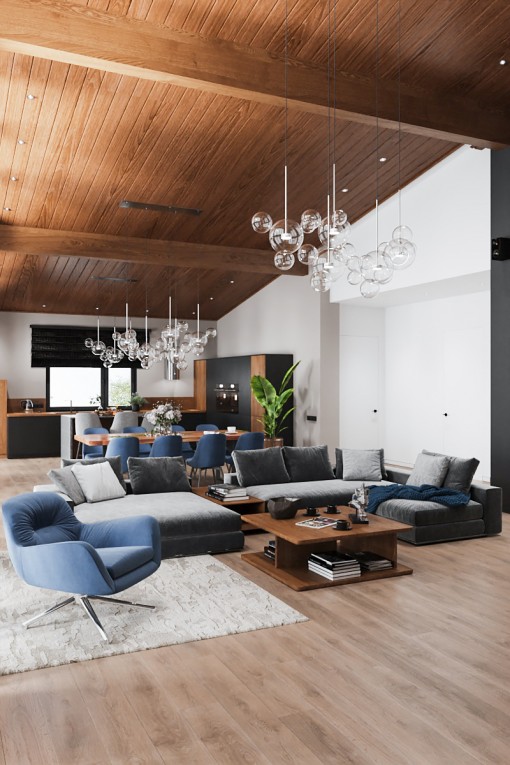 森林岛小区住宅室内设计丨俄罗斯车里雅宾斯克丨文本未提及-8