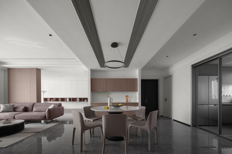 复式采光住宅 · 同堂不同层的空间艺术丨度设计机构-21