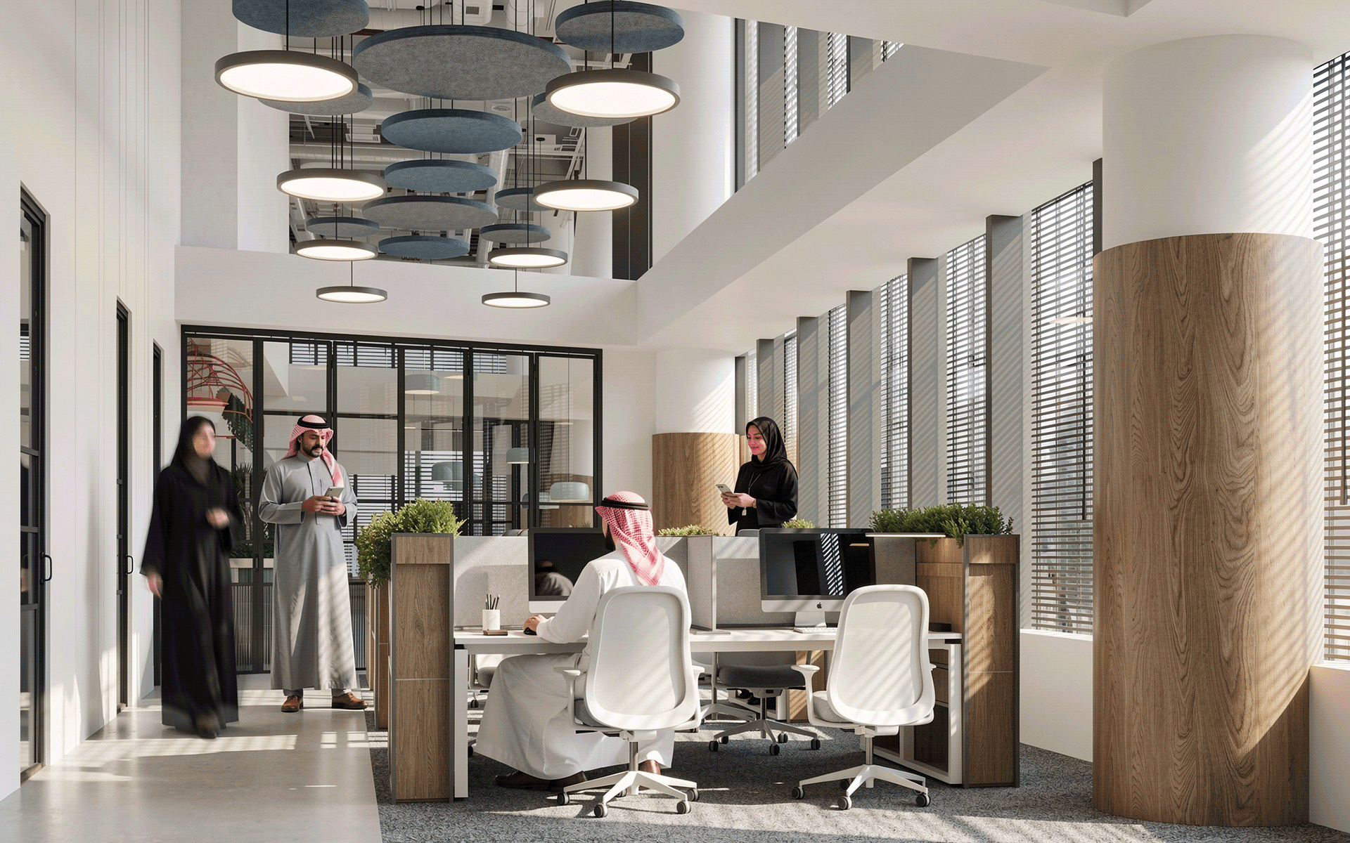 工作站丨沙特阿拉伯利雅得丨Stylus Architecture studio-9