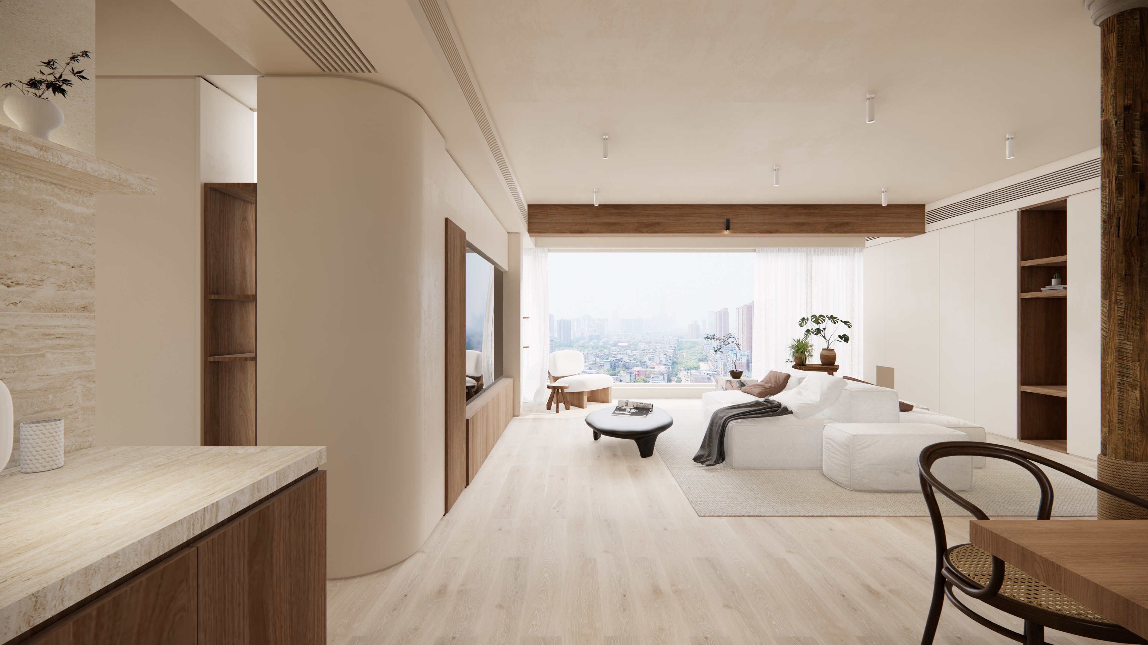 东方侘寂美学的家丨中国广州丨不合时宜设计 陈智超-34