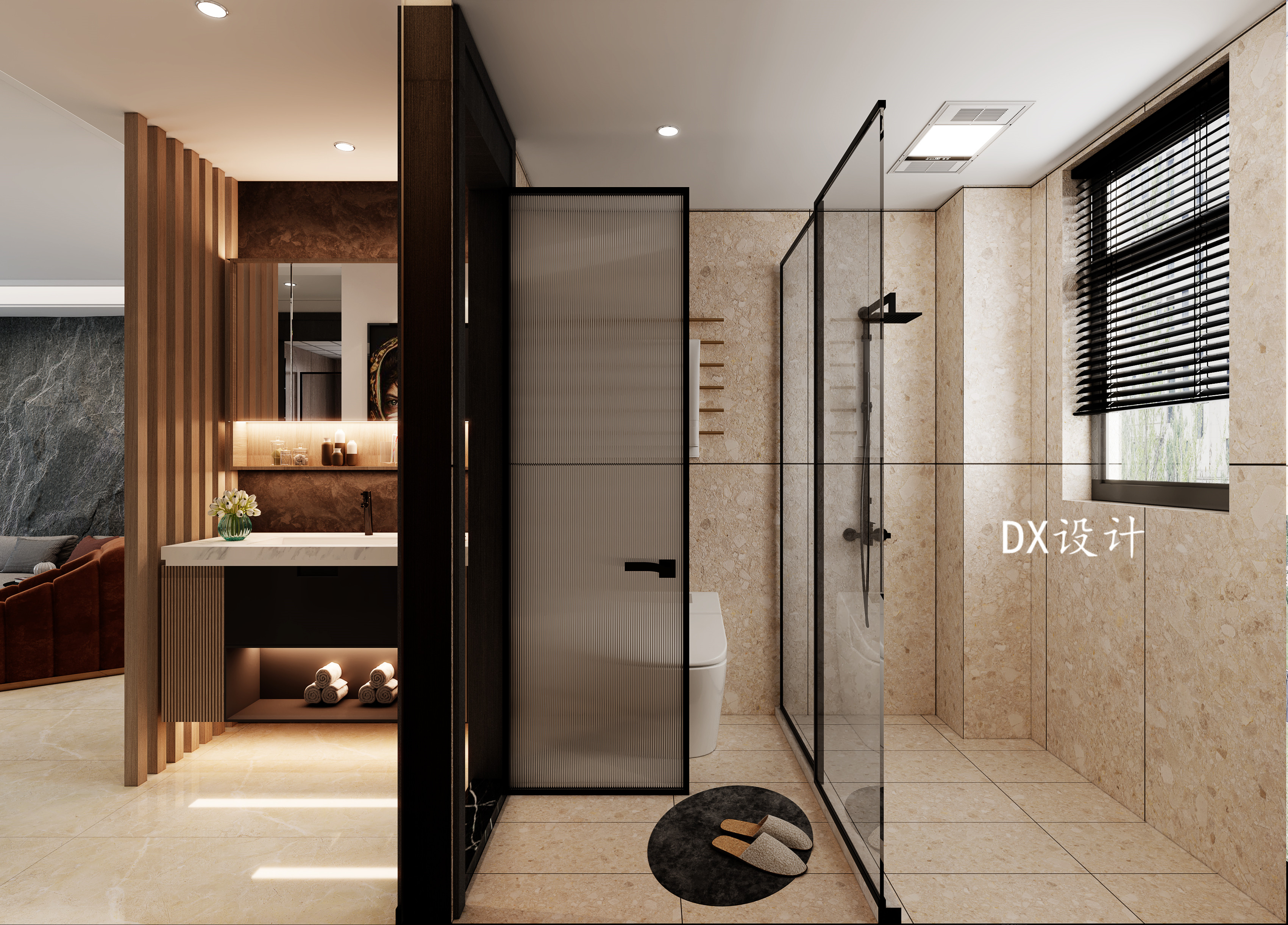 现代轻奢装修案例丨原创作品-11