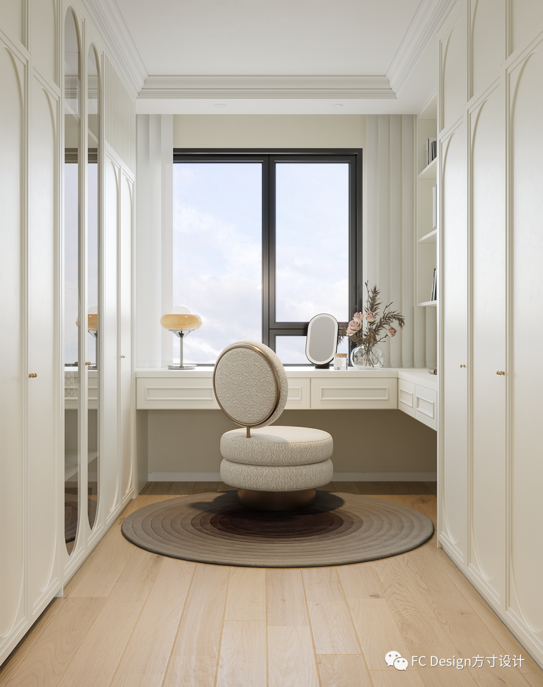 桂林•彰泰郡 · 奶油法式风格的温馨之家丨中国桂林丨方寸设计事务所-42