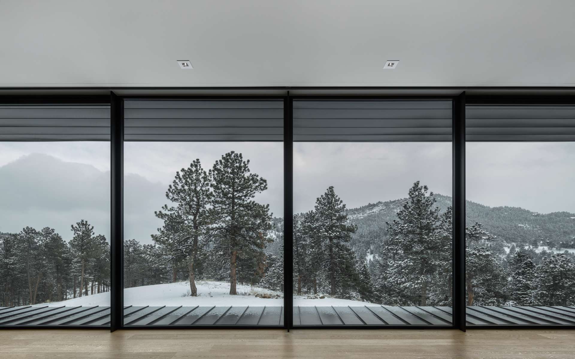模糊之居，镜像山景的现代艺术空间-76