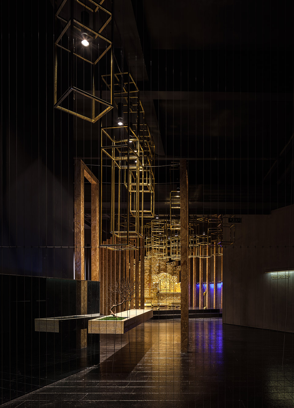 武汉金箔艺术馆——金色空间中的多功能融合-8