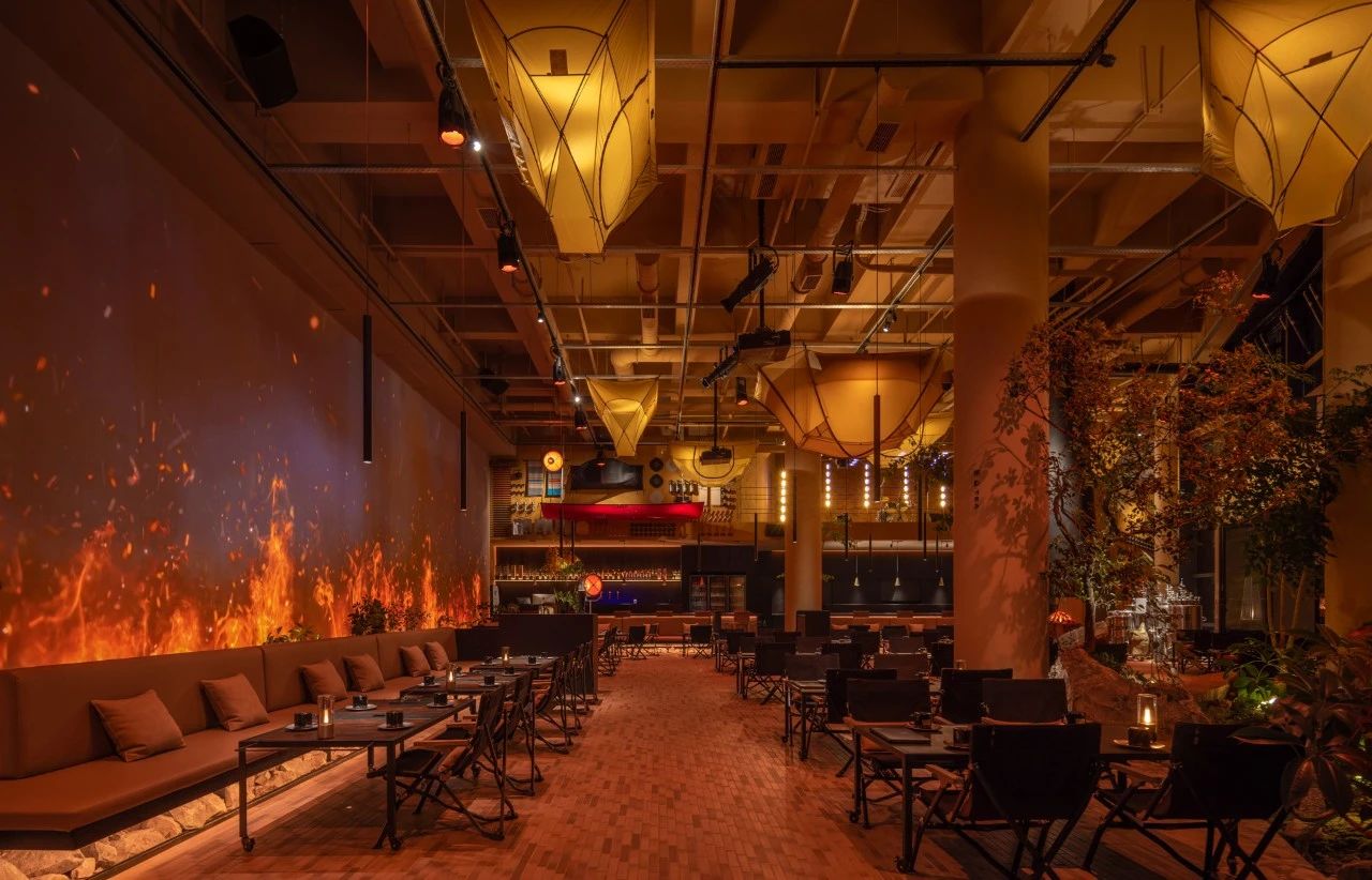 篝火旁·亚运公园店丨中国杭州丨杭州观堂室内设计有限公司-67