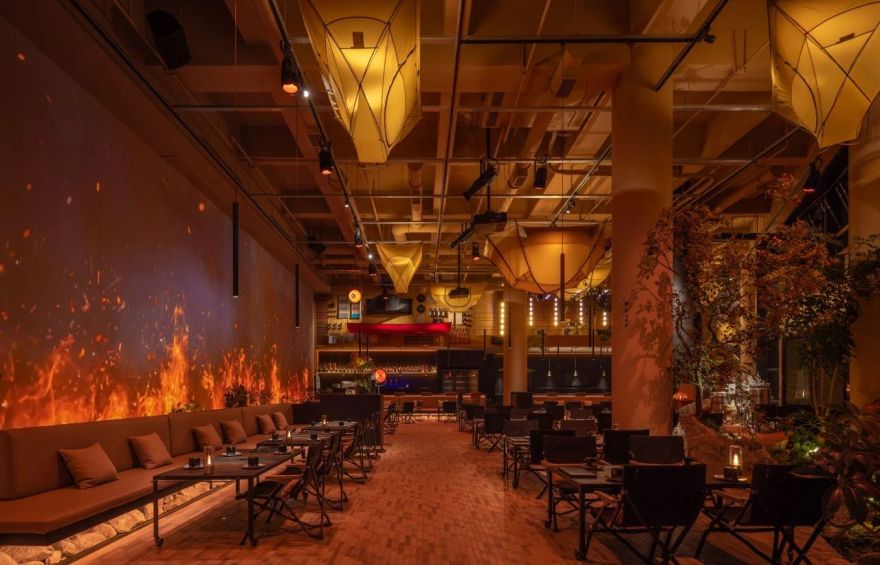 篝火旁·亚运公园店丨中国杭州丨杭州观堂室内设计有限公司-67