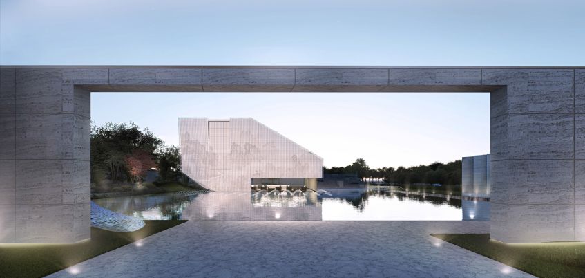 以现代山河之形雕琢极简 | 苏州融创金融街-19