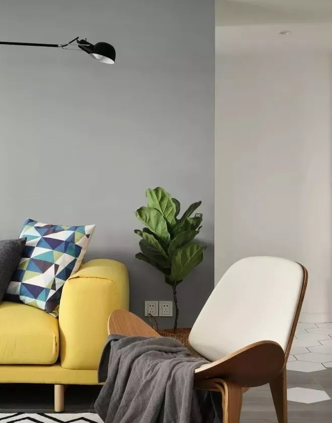 118㎡北欧风加上轻工业元素公寓  云行空间建筑设计-7