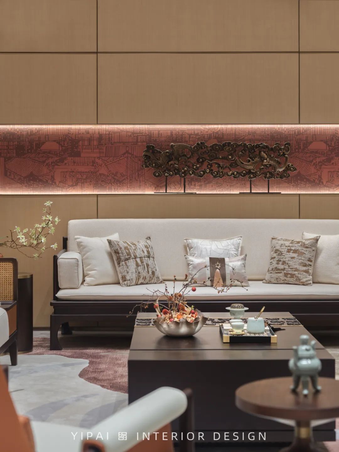 万达·内江汉安印合院样板间软装丨中国内江丨深圳市伊派室内设计有限公司-25