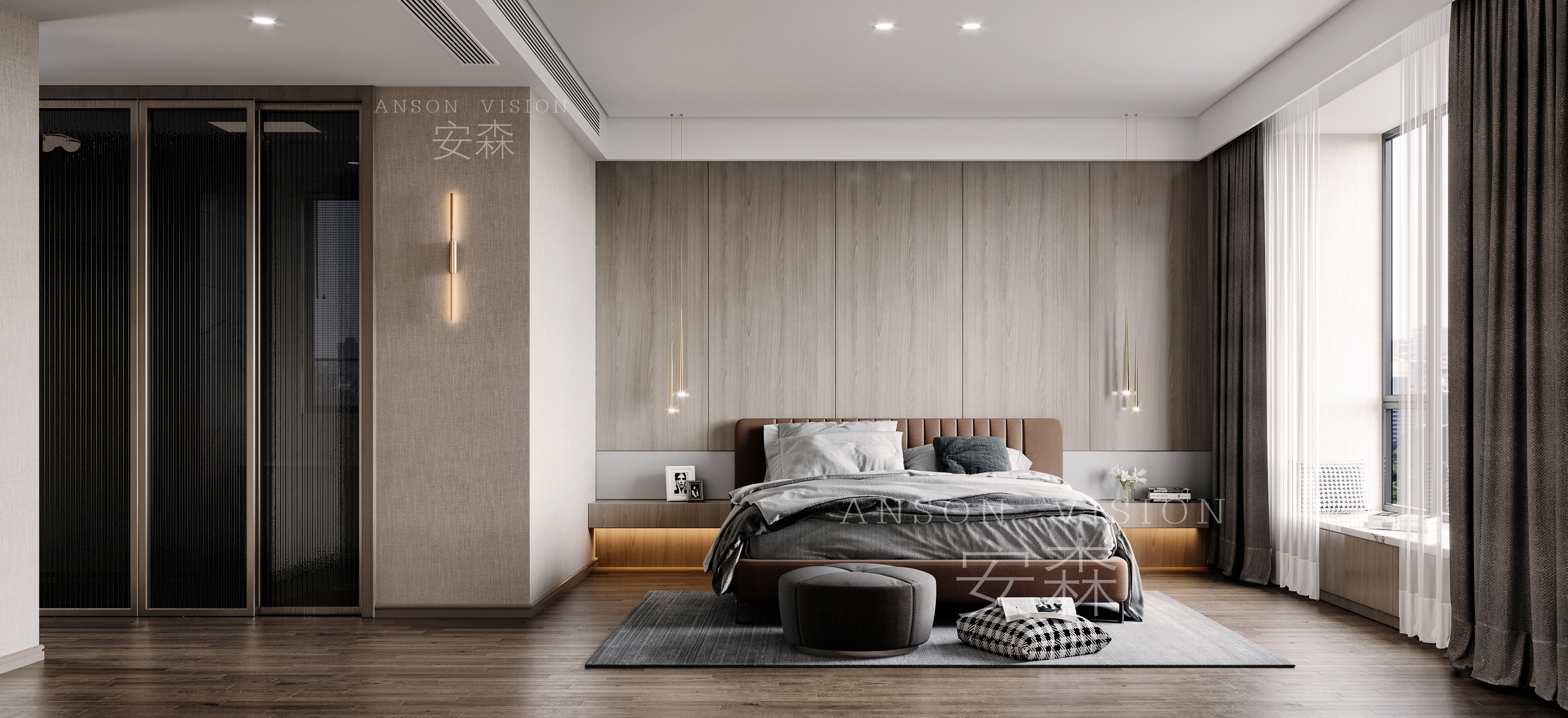 雅·智 II 现代客厅-1