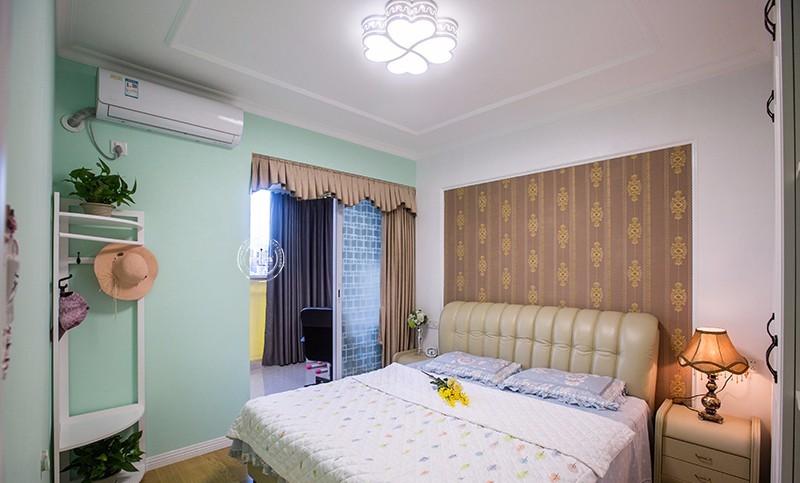 120㎡现代美式小三房,清新舒适高颜值!-6