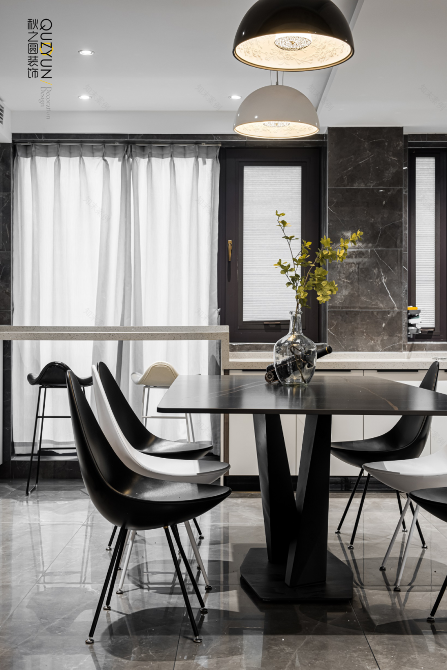 现代简约龙湖尚品140平空间设计丨中国常州丨意象QUZYUN|DSEIGN-30