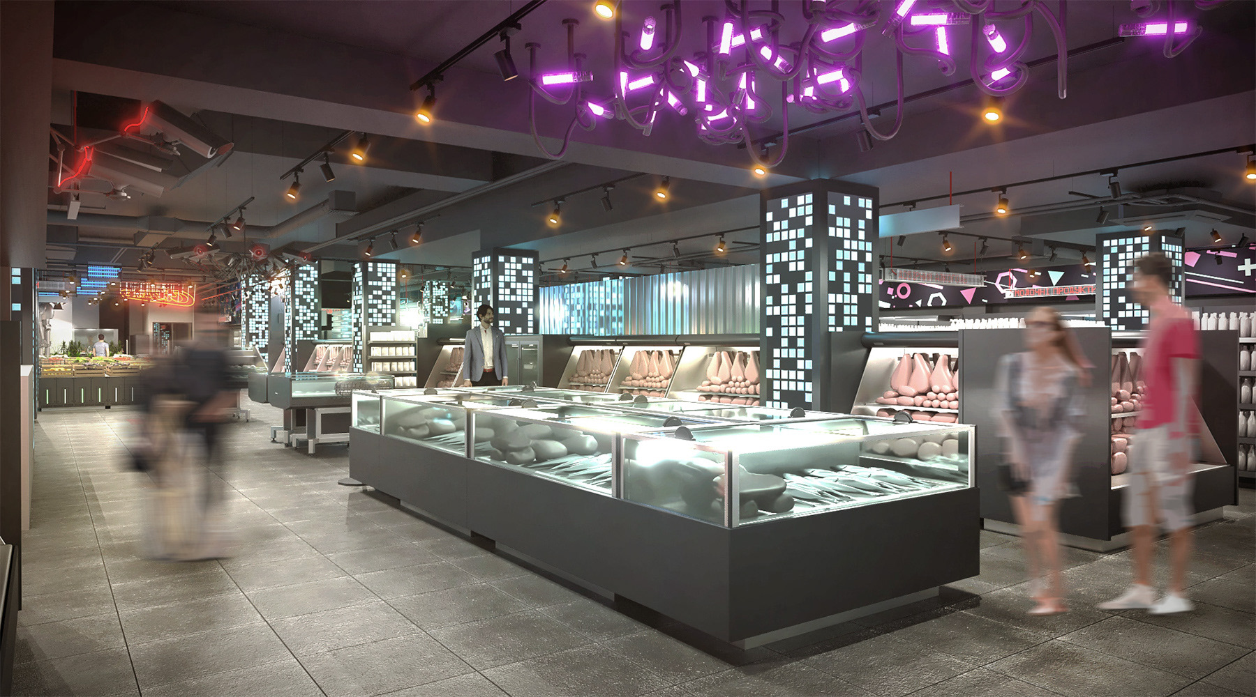 超市希尔波·赛博朋克丨O.S.A.-24