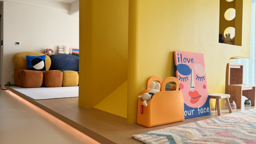 这个“糖果屋”太绝了!镜面魔术+滑梯城堡,大人喝咖啡小孩疯玩,互不打扰的魔法空间!-56