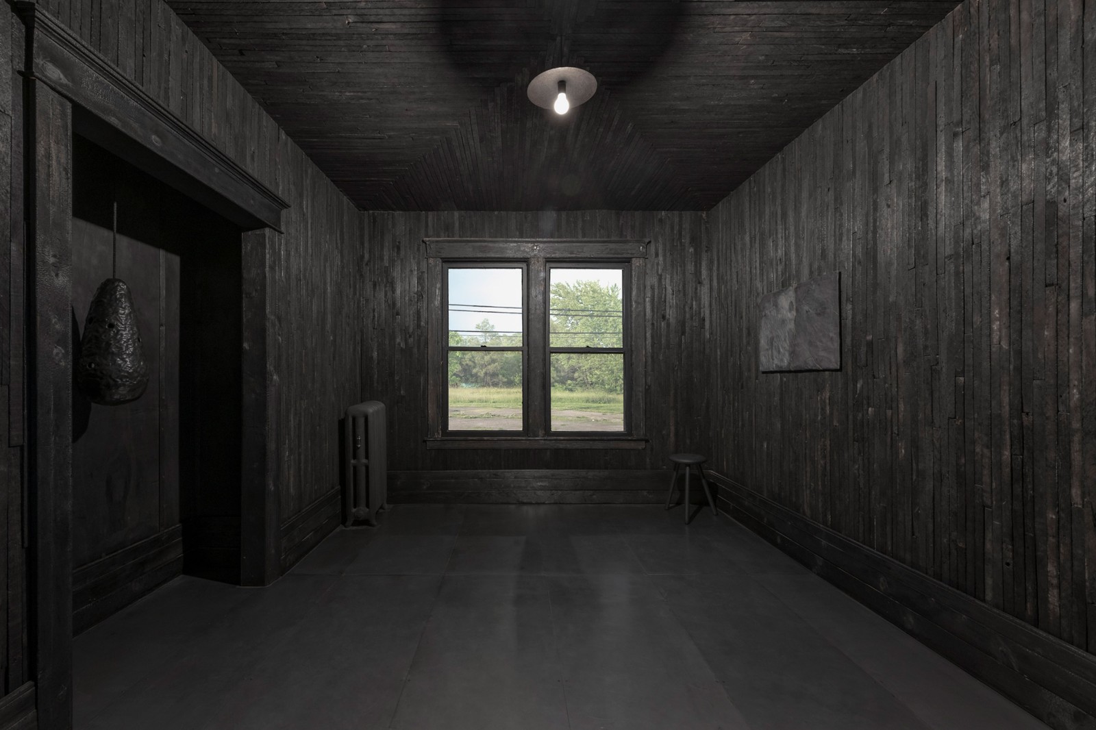 首发 | Anders Ruhwald：将废弃的底特律建筑改造成全黑装置-8