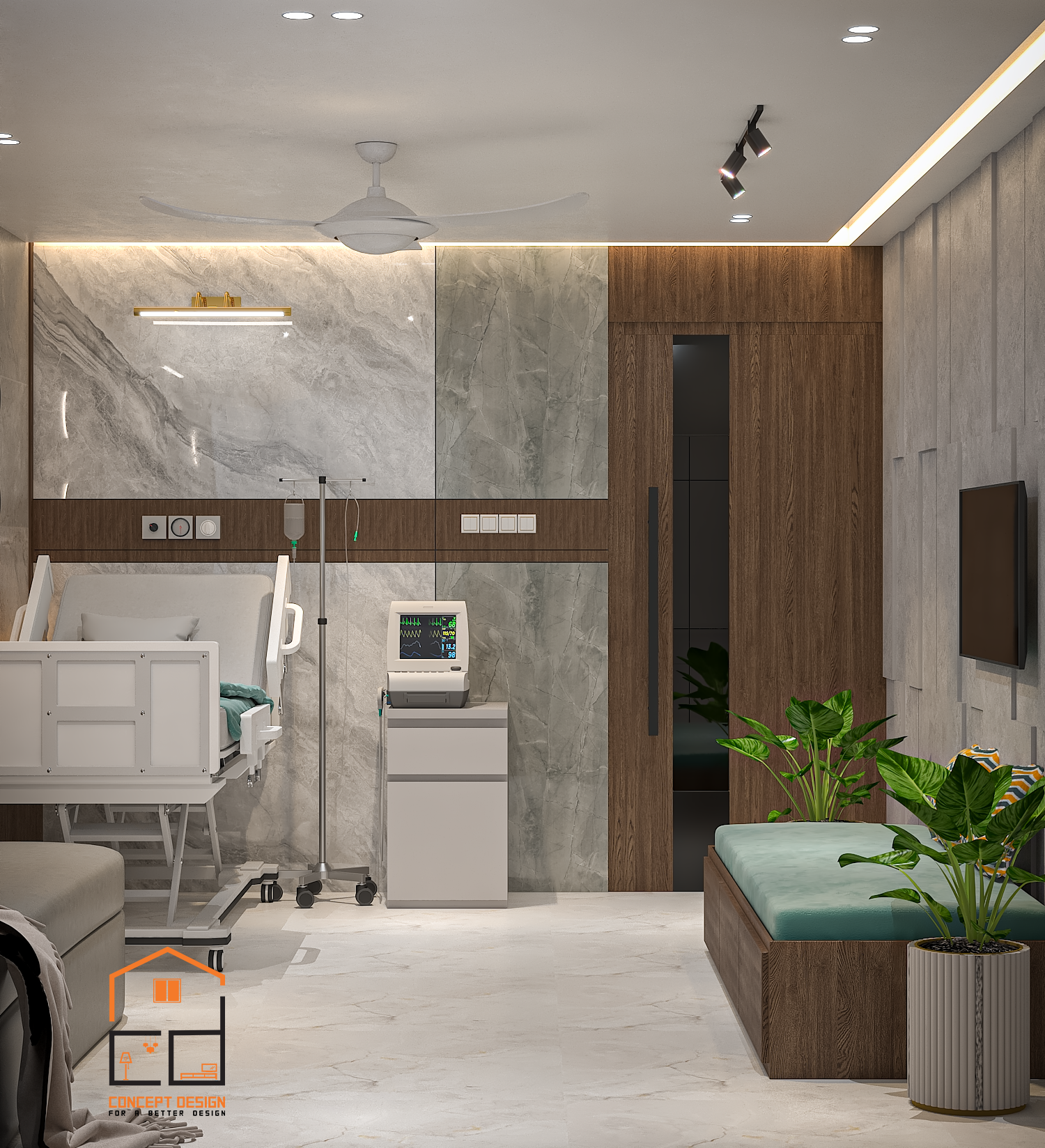 Medical VIP Room Interior Design-5
