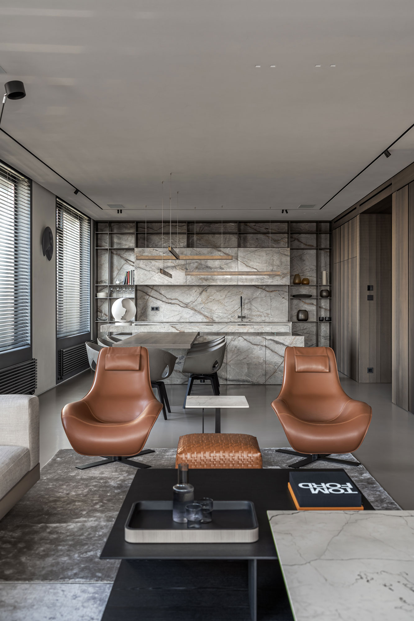 Elegant Apartment 优雅公寓丨俄罗斯丨YODEZEEN Architects-3