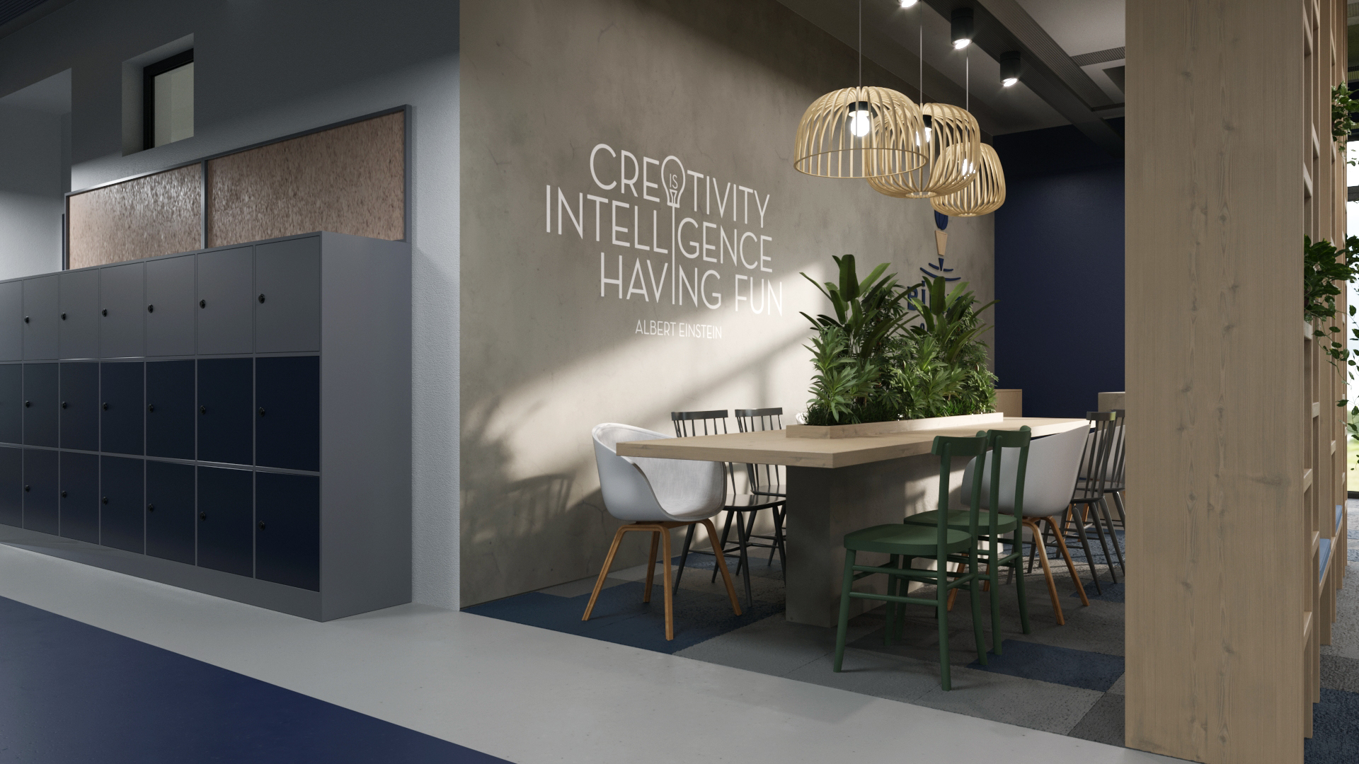 ESKİŞEHİR BİLNET 学校室内概念设计项目-42