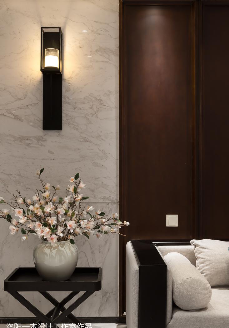 洛阳建业高尔夫花园新中式住宅设计-15