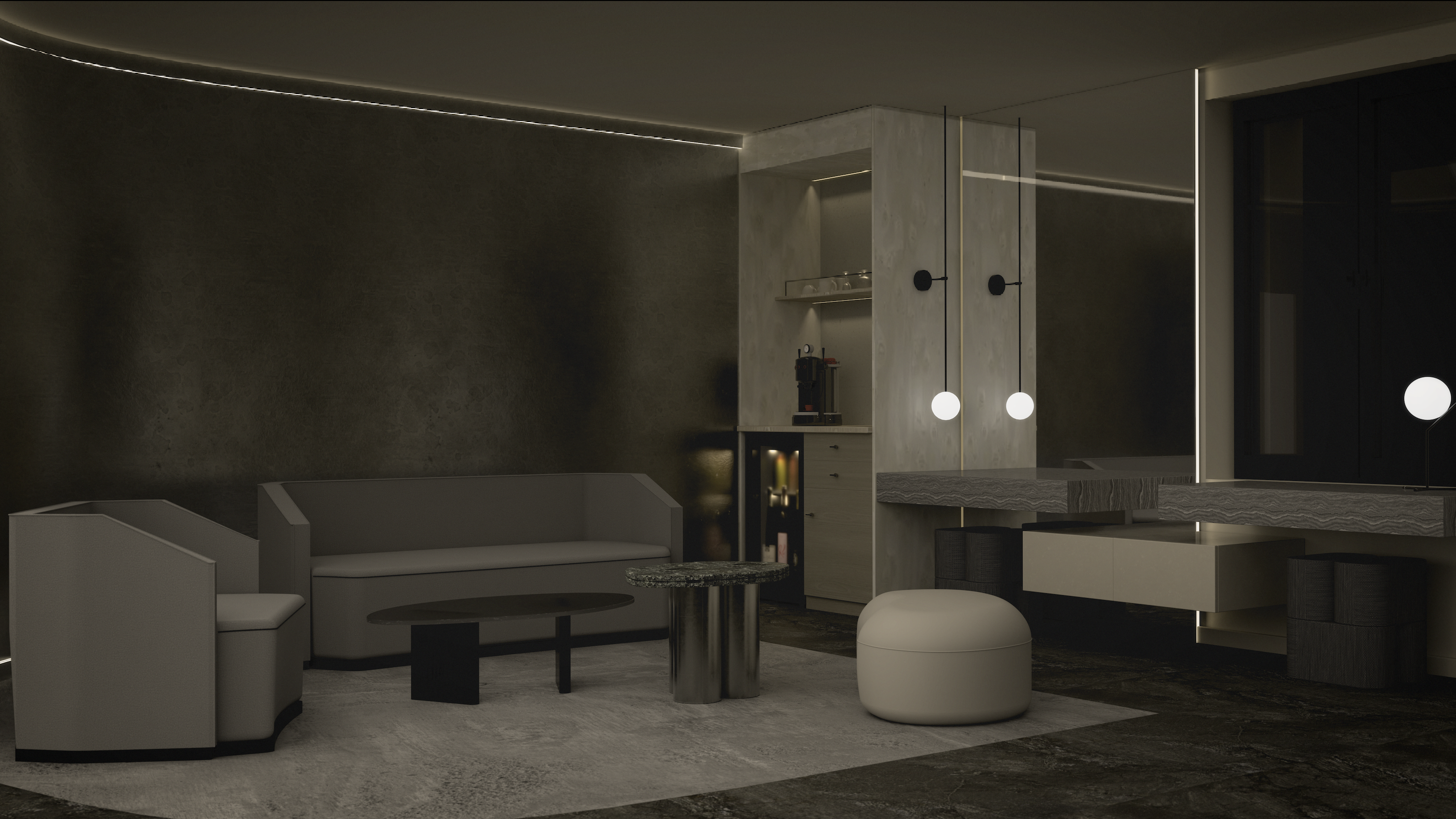 High-End Interior Visualization – Cinematic Lighting-0