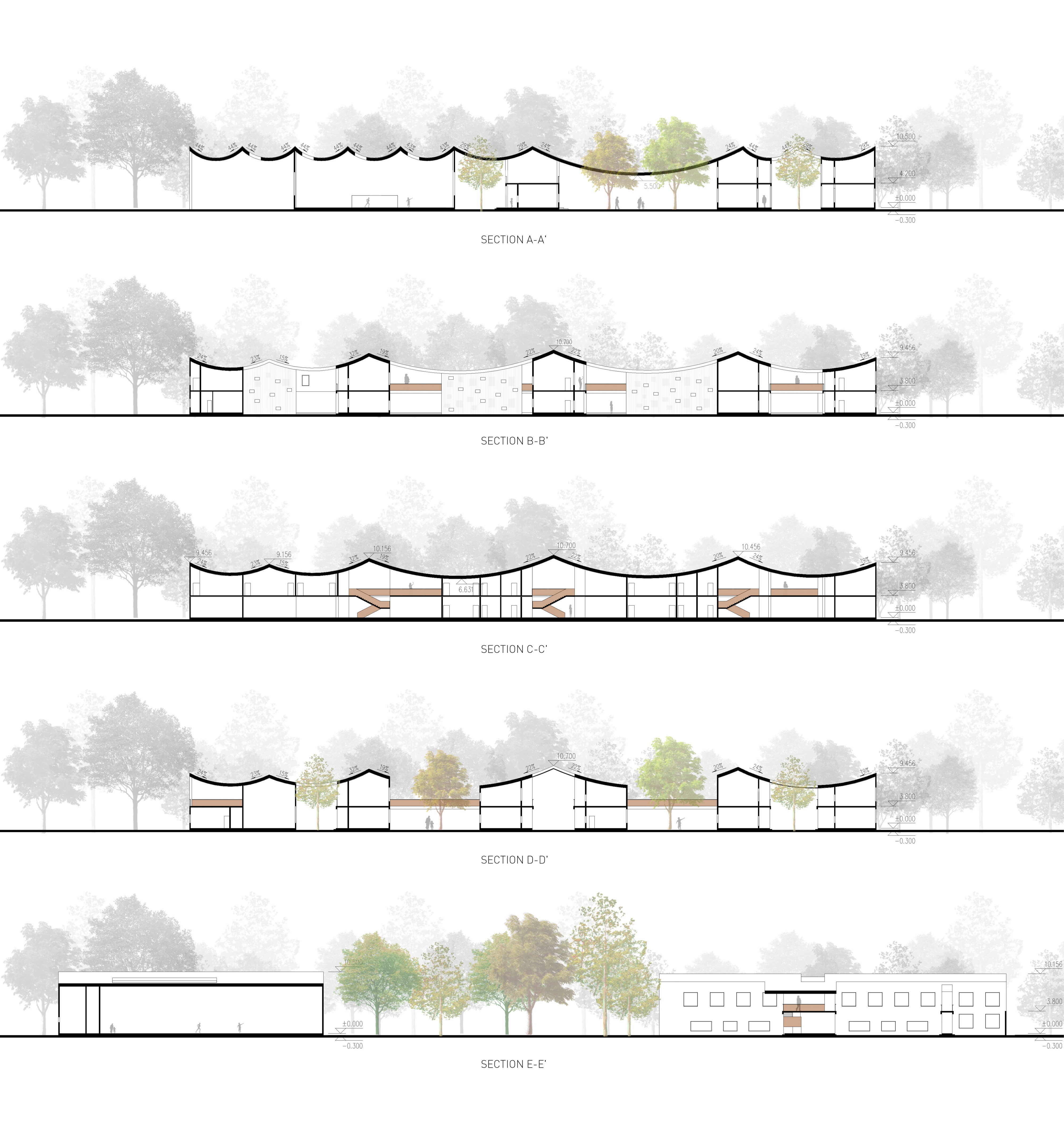  平时建筑事务所丨捷克 LOŠBATES 小学设计竞标方案 建筑设计 丨中国-40